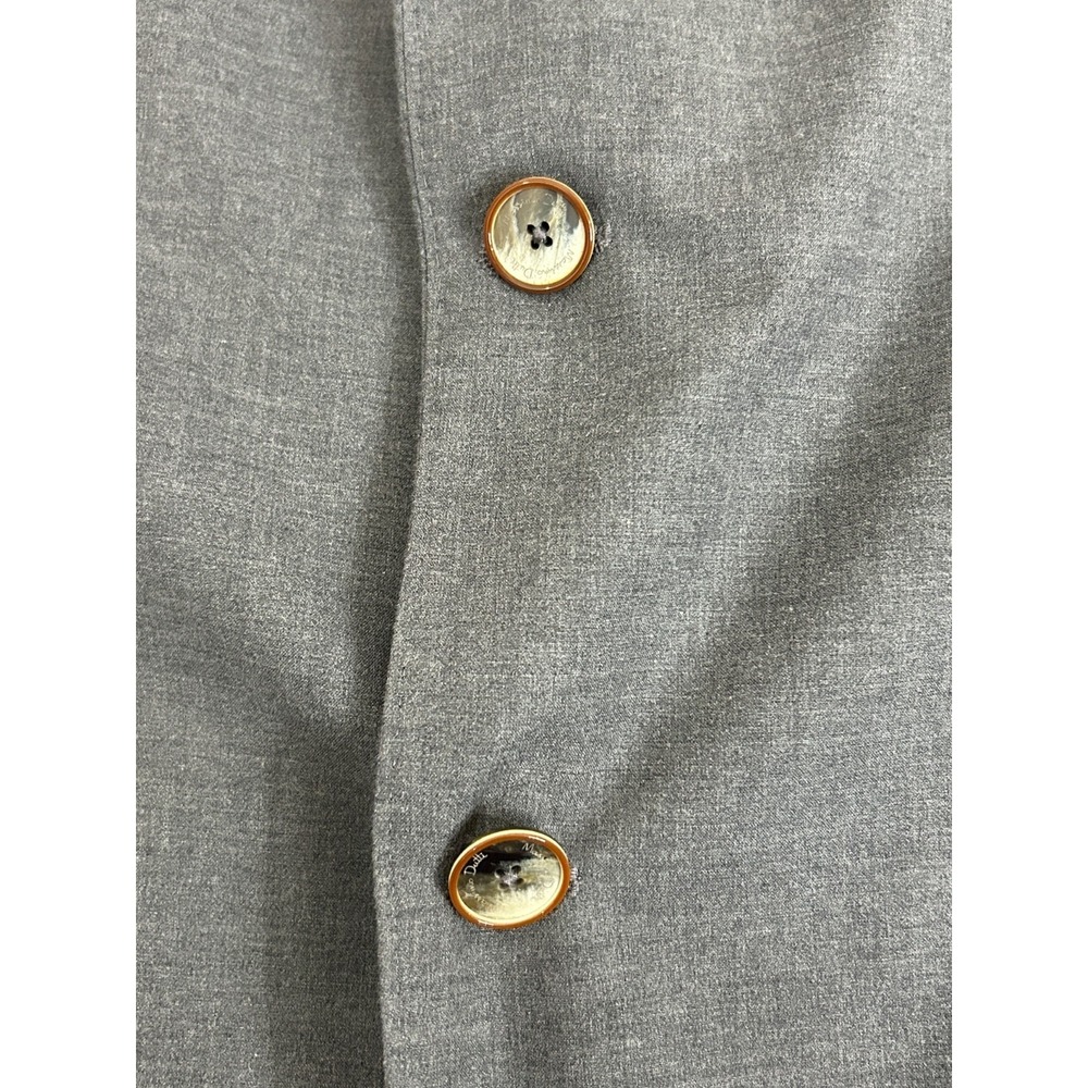 Massimo Dutti Blazer 42R Patch Pocket Unconstructed Cotton Linen Surgeon Cuffs - Picture 6 of 16